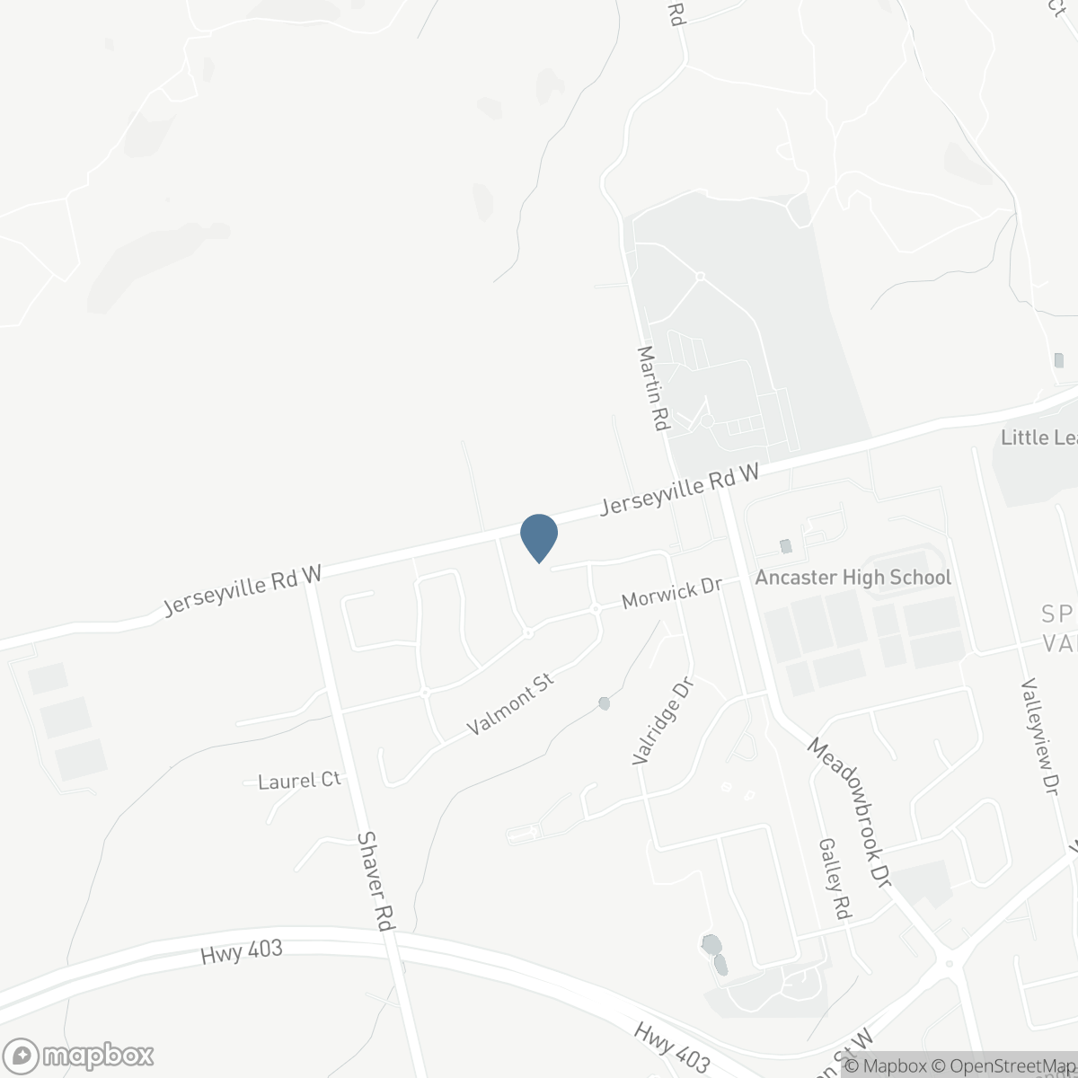 546 JERSEYVILLE ROAD W, Ancaster, Ontario L9G 3L5